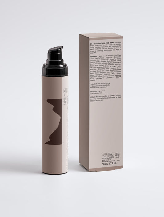 Crema Facial con Ácido Hialurónico para Hombre