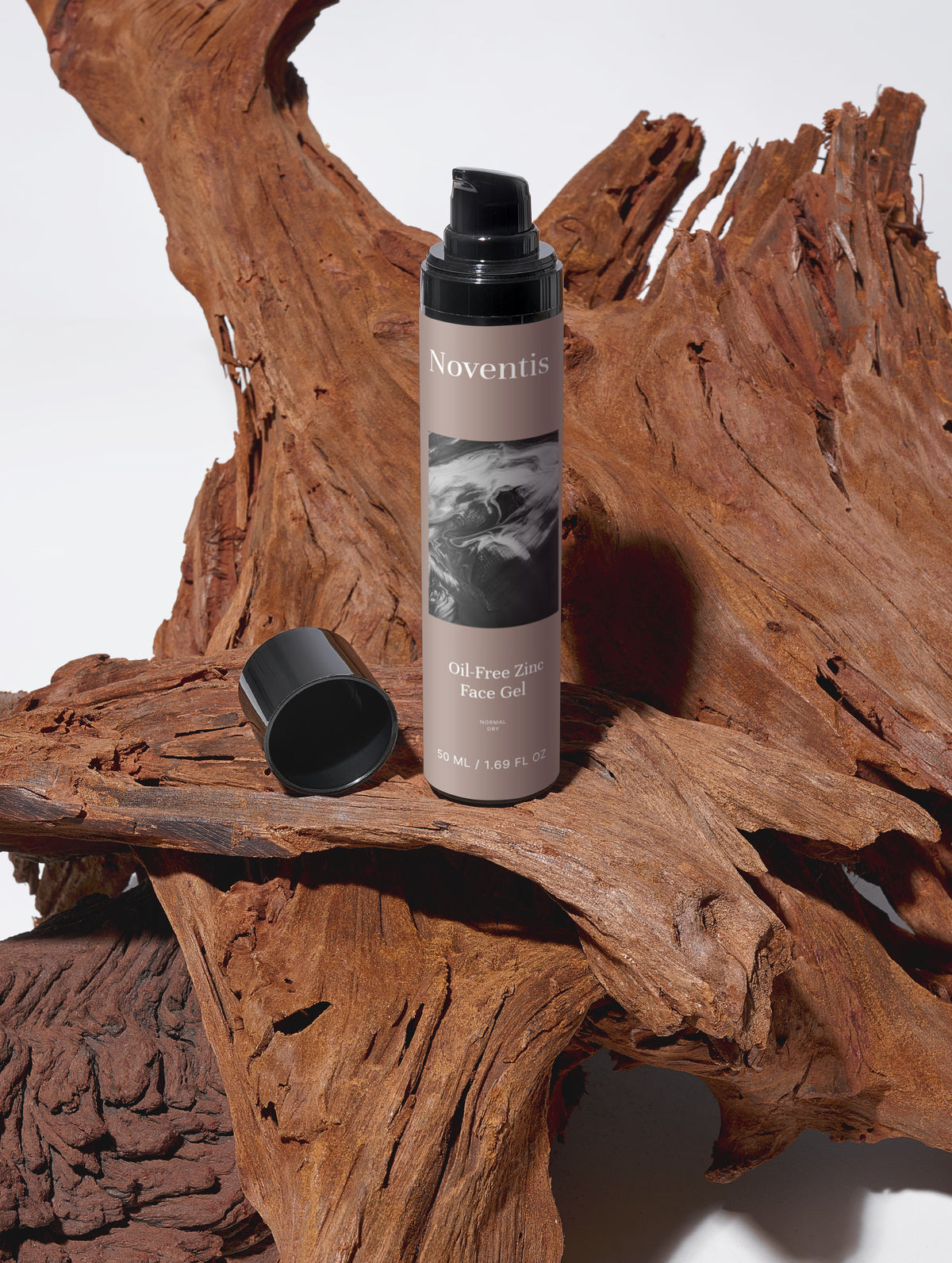 Gel Facial de Zinc sin Aceites para Hombre