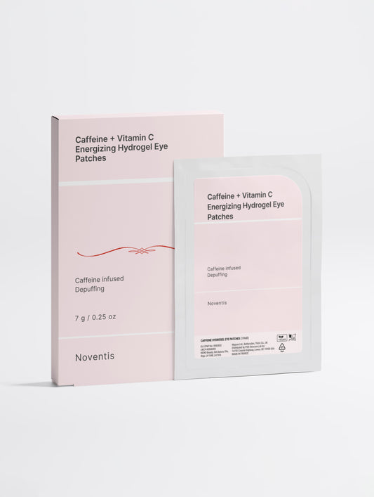 Parches de Hidrogel Energizantes con Cafeína y Vitamina C