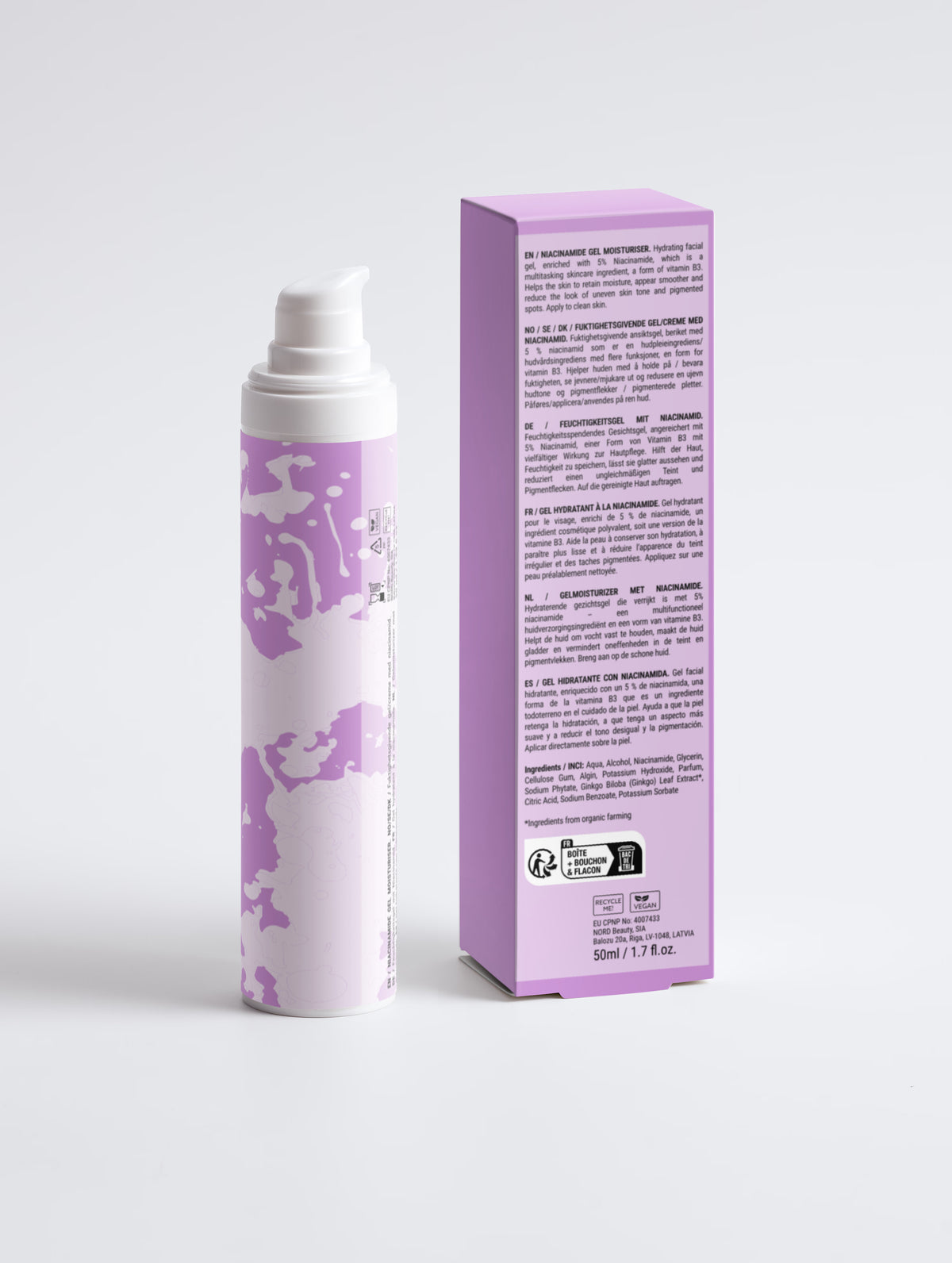 Hidratante en Gel con Niacinamida