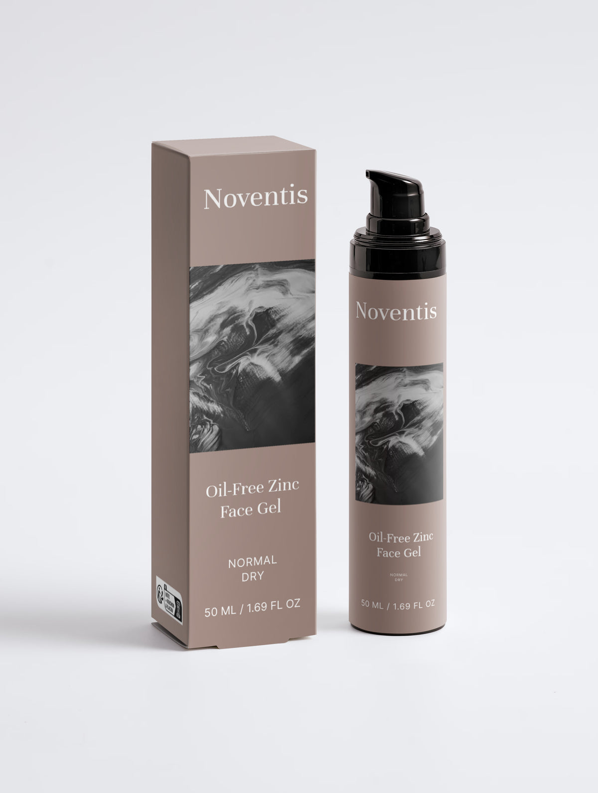 Gel Facial de Zinc sin Aceites para Hombre