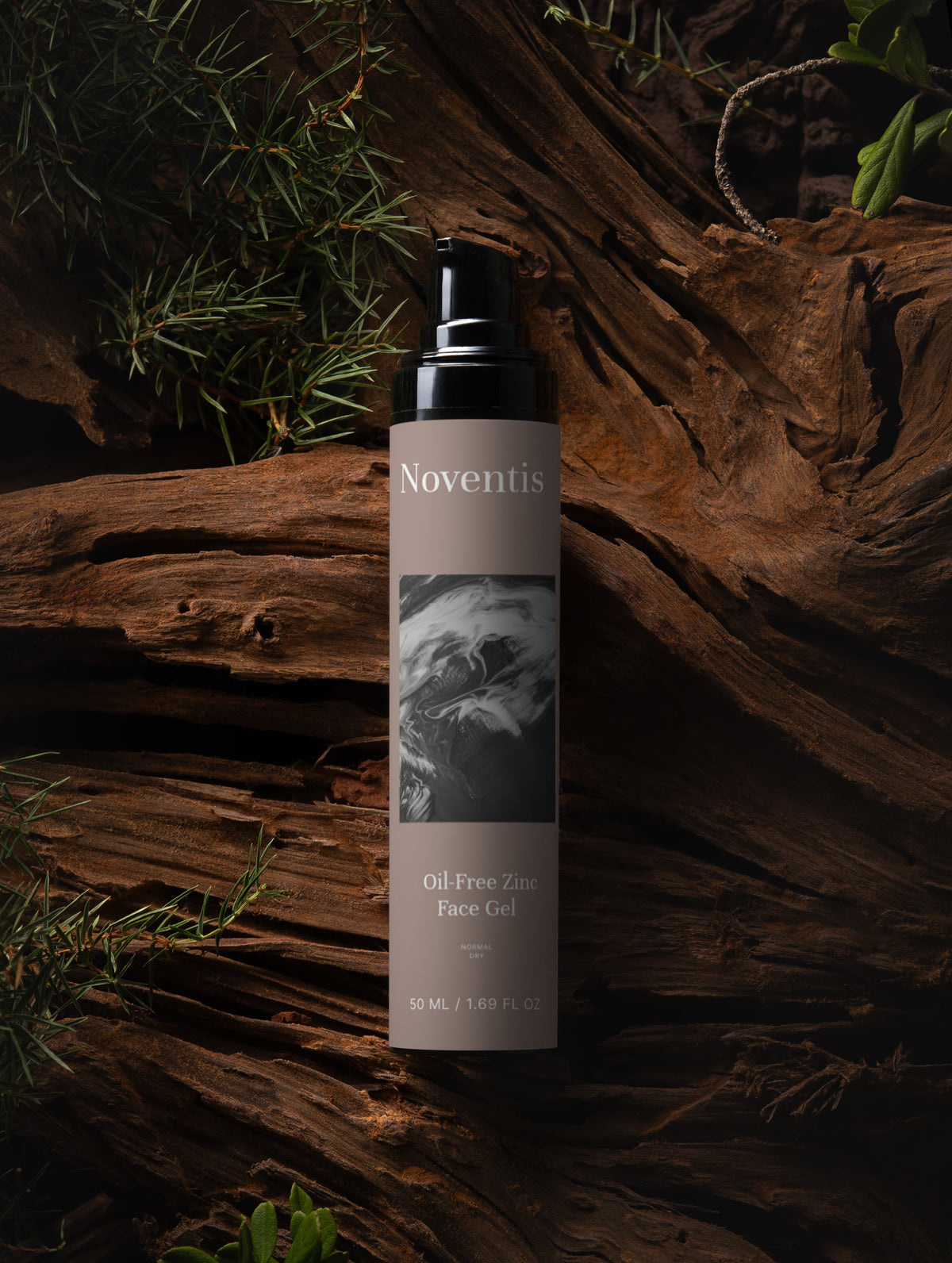 Gel Facial de Zinc sin Aceites para Hombre
